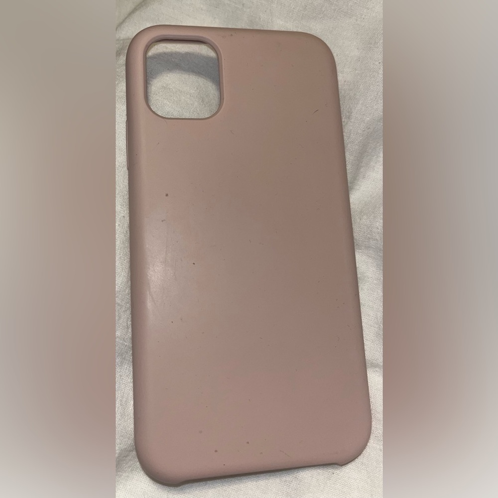 Blush pink IPhone 11 case